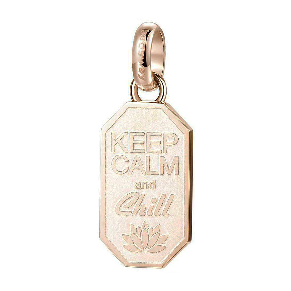 CHARM DONNA PENDENTE, TRES JOLIE MINI, MEDAGLIETTA KEEP CALM, DORATO BROSWAY