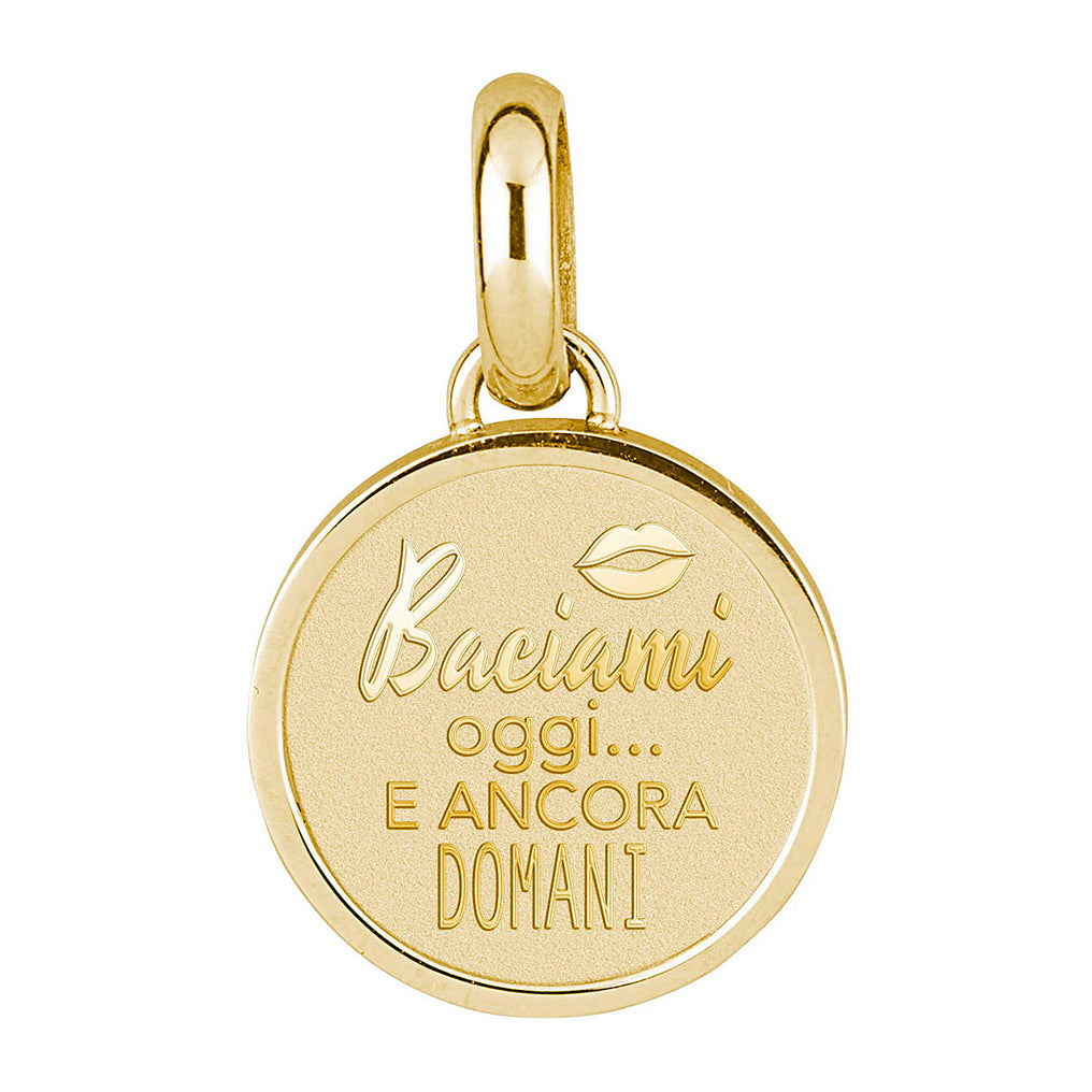 CHARM DONNA TRES JOLIE MINI, PIASTRINA BACIAMI, DORATO BROSWAY