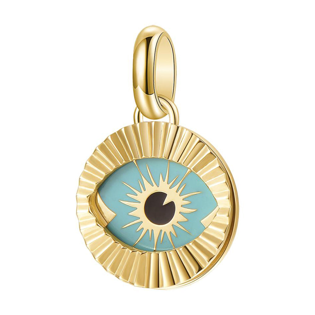 CHARM DONNA PENDENTE, OCCHIO, TRES JOLIE MINI DORATO BROSWAY