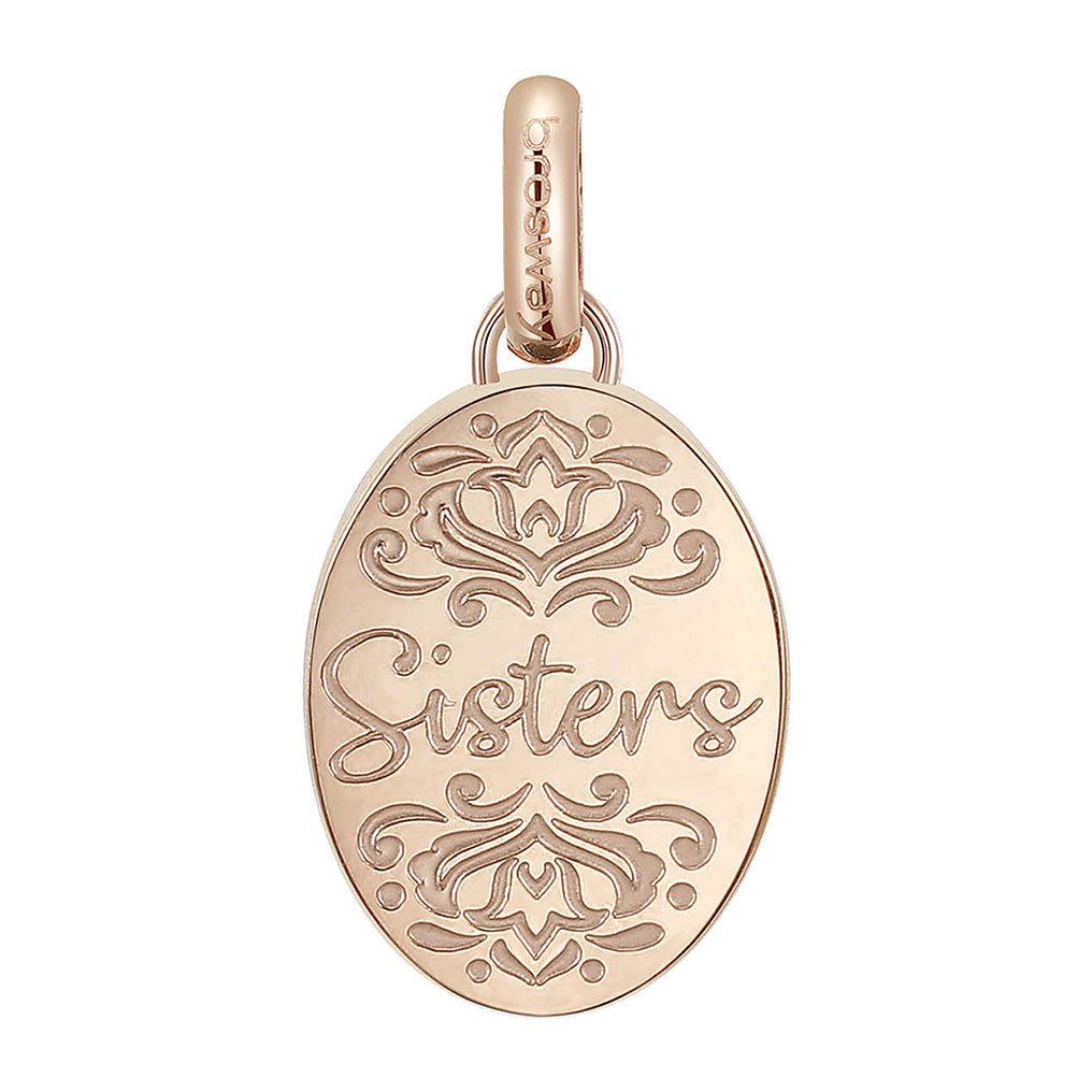 CHARM DONNA PENDENTE, TRES JOLIE MINI, SISTER, ROSATO BROSWAY