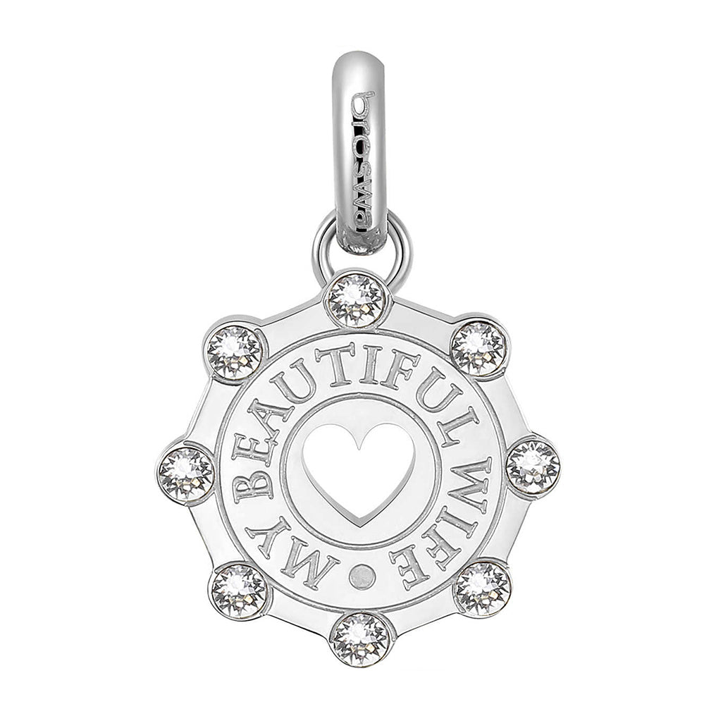 CHARM DONNA PENDENTE, TRES JOLIE MINI, OTTAGONO, RODIO BROSWAY