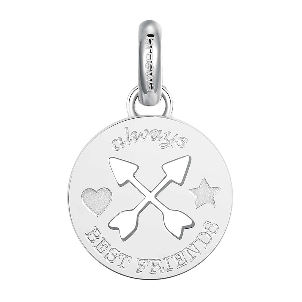 CHARM DONNA PENDENTE TRES JOLIE,  AMICIZIA, BROSWAY