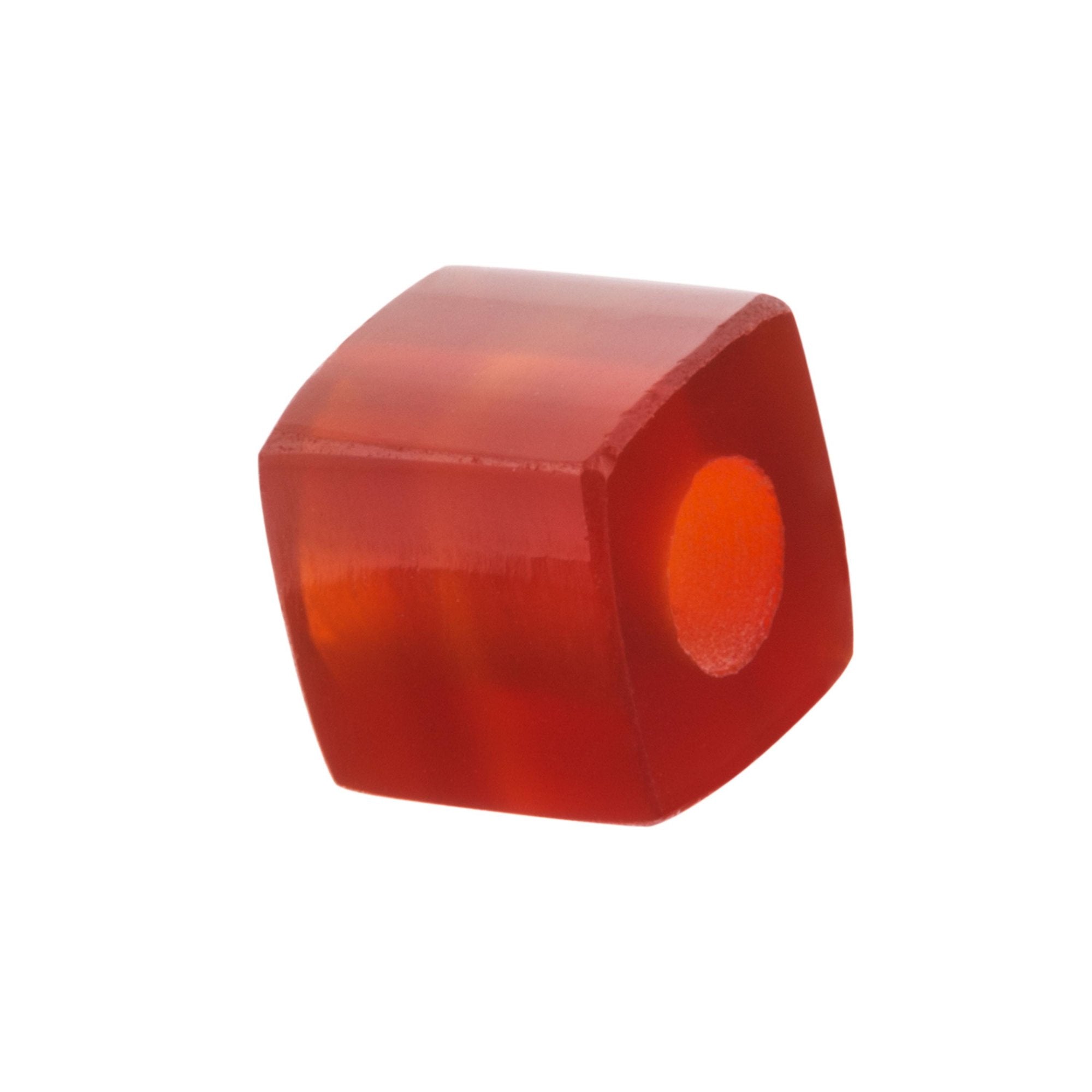 CHARM TJ UNISEX PIETRA IN AGATA ROSSA, CUBO BROSWAY