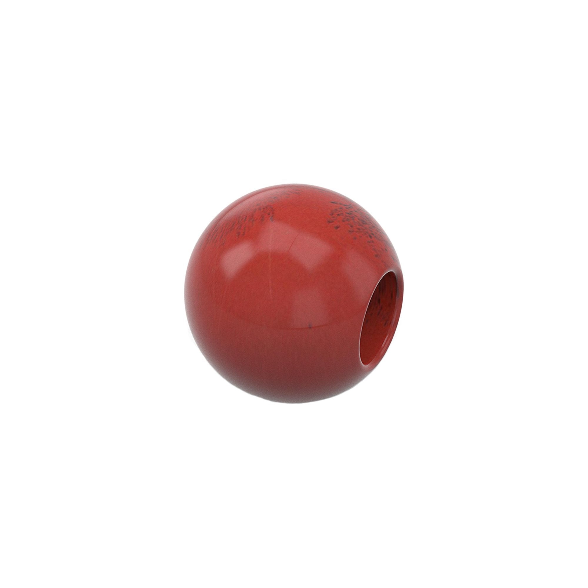 CHARM DONNA TJ UNISEX SFERA IN DIASPRO ROSSO 7MM BROSWAY