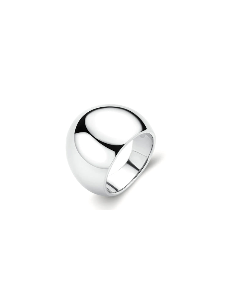 ANELLO DONNA MUSE A FASCIA IN ACCIAIO MIS 16 BROSWAY