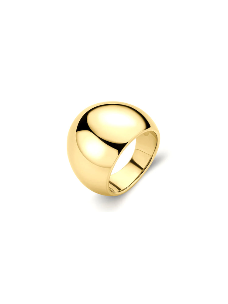 ANELLO DONNA MUSE DORATO A FASCIA MIS 14 BROSWAY