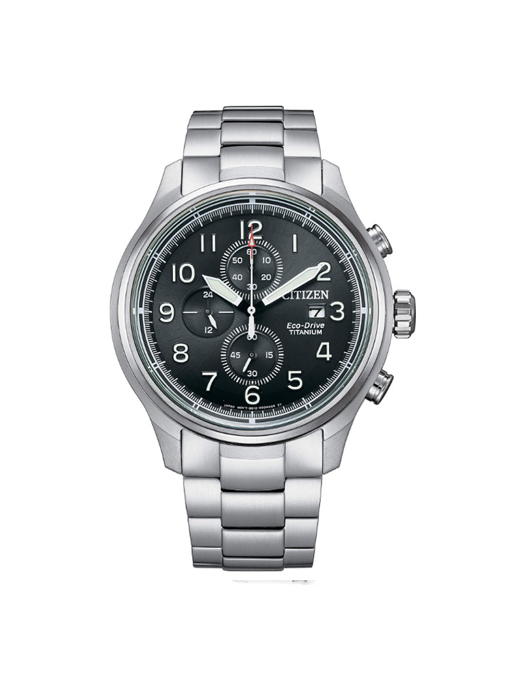 OROLOGIO UOMO CRONO SUPER TITANIO 0810 CITIZEN