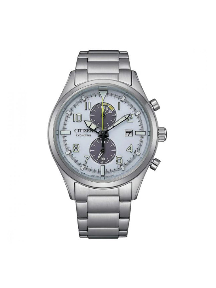 OROLOGIO UOMO CRONOGRAFO CLASSIC IN ACCIAIO CITIZEN