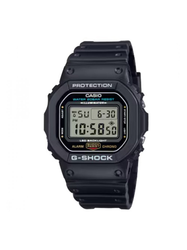 OROLOGIO UOMO DIGITALE IN RESINA NERO SERIE 5600 CASIO
