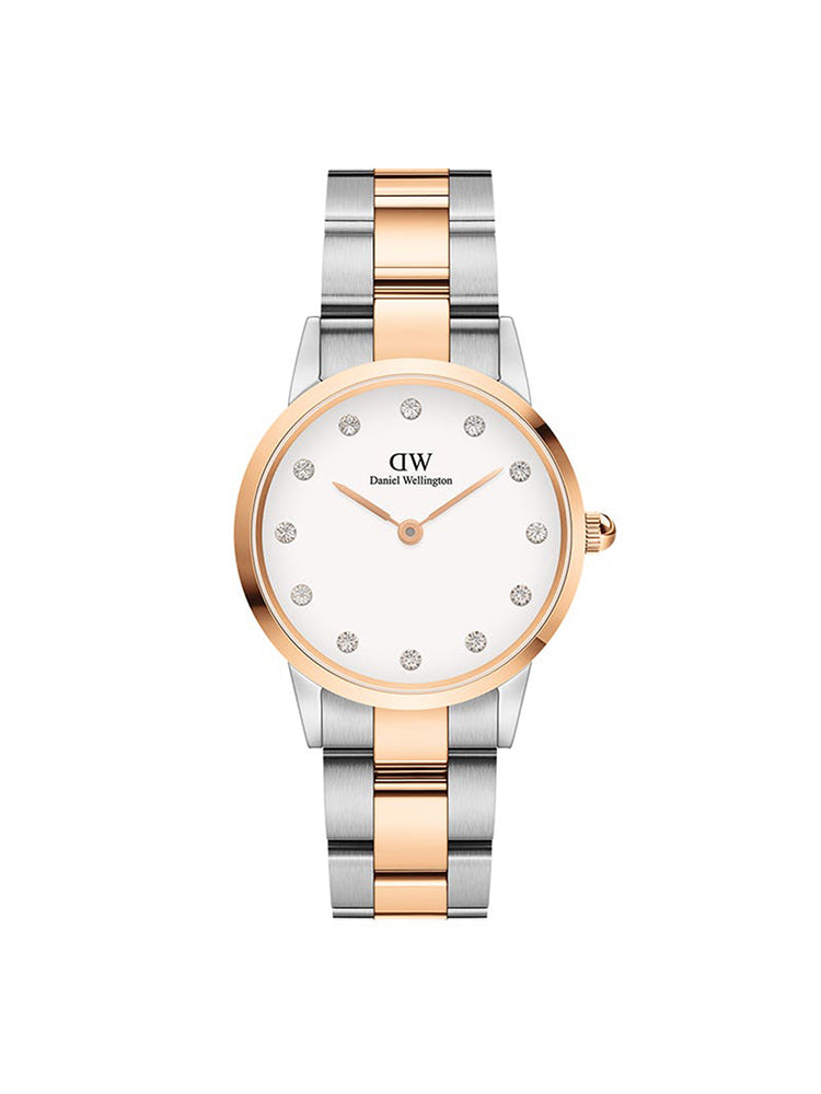 OROLOGIO DONNA SOLO TEMPO ICONIC LINK LUMINE 28 MM DANIEL WELLINGTON