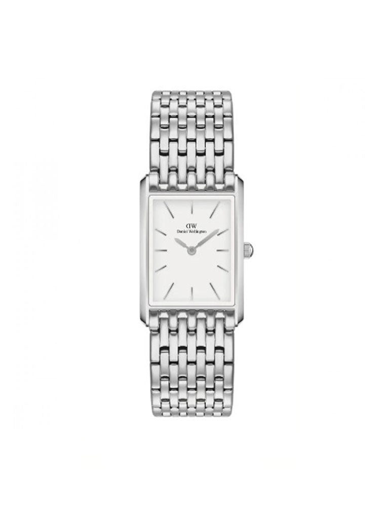 OROLOGIO DONNA SOLO TEMPO IN ACCIAIO BOUND 9-LINK SILVER CON QUADRANTE RETTANGOLARE DANIEL WELLINGTON