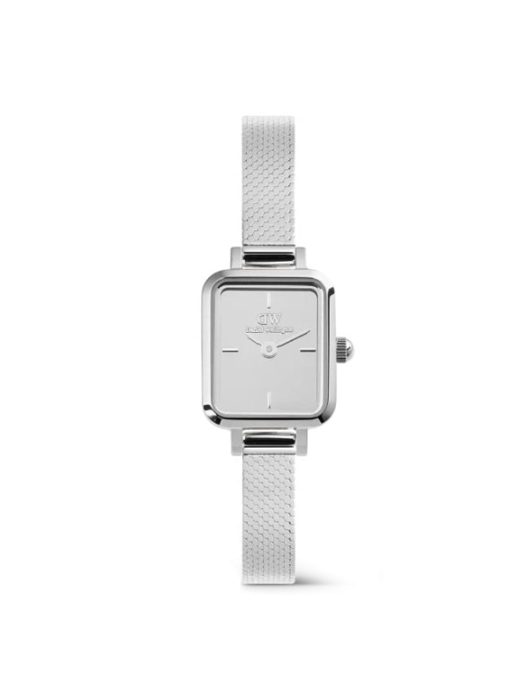 OROLOGIO DONNA QUADRO MINI CON QUANDRANTE REFLECTION SILVER DANIEL WELLINGTON