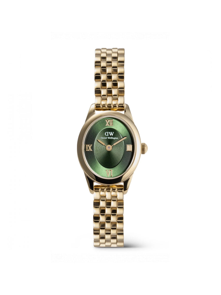 OROLOGIO DONNA OPHELIA MINI ROSATO E QUADRANTE VERDE DANIEL WELLINGTON