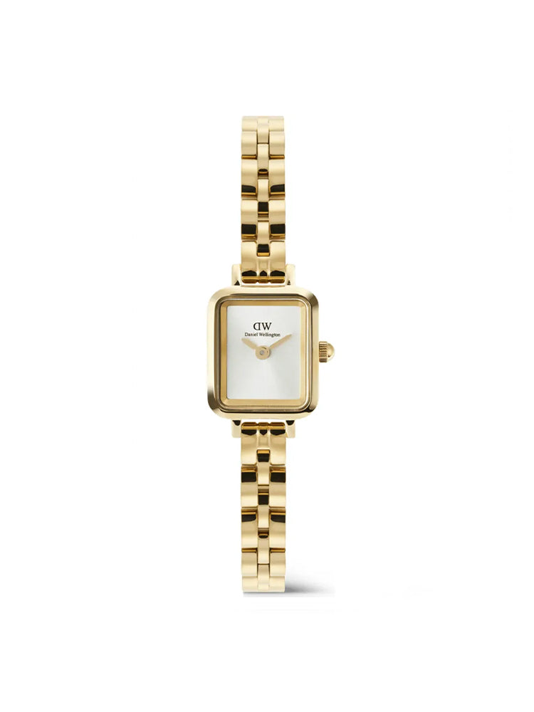 OROLOGIO DONNA QUADRO MINI CON CINTURINO ORO DANIEL WELLINGTON