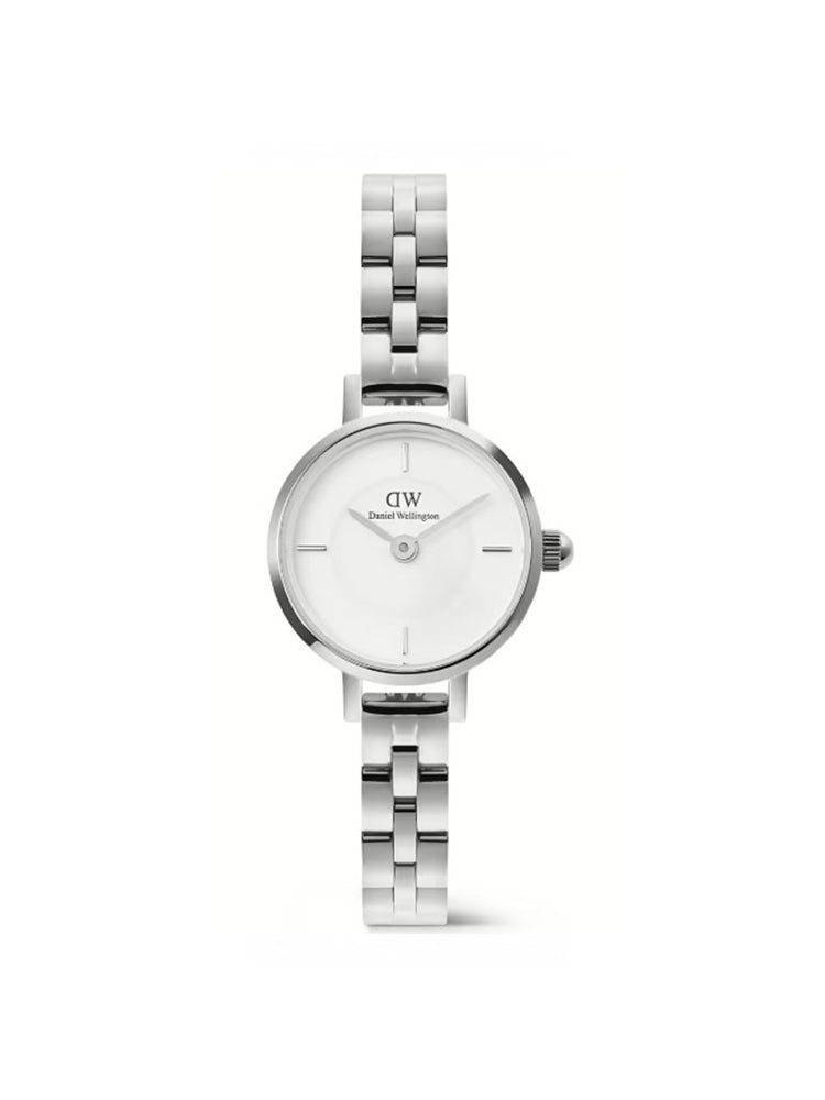 OROLOGIO DONNA PETITE IN ACCIAIO CON QUADRANTE BIANCO DANIEL WELLINGTON