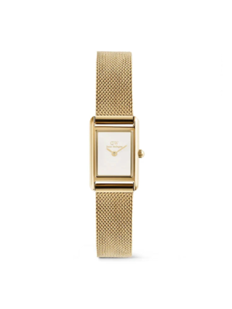 OROLOGIO DONNA BOUND MINI RETTANGOLATRE IN ACCIAIO DORATO DANIEL WELLINGTON