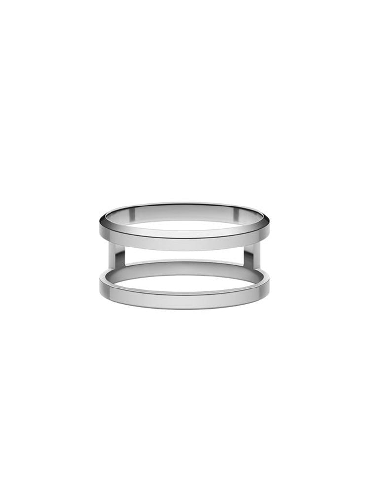 ANELLO DONNA ELAN DUAL RING SILVER MIS.52 DANIEL WELLINGTON