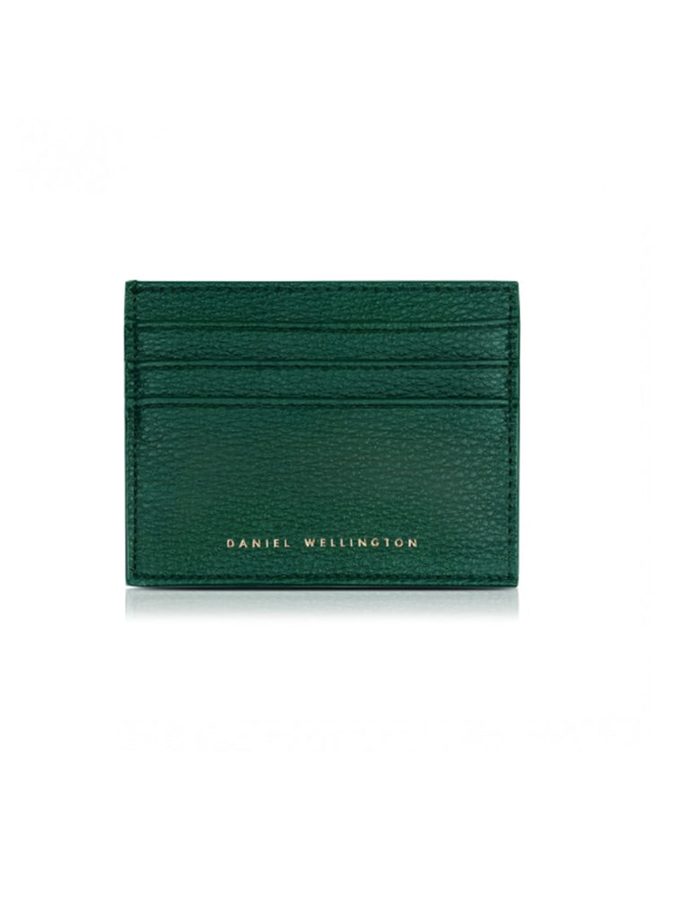 PORTACARTE UNISEX IN PELLE VERDE BOTTALATO DANIEL WELLINGTON