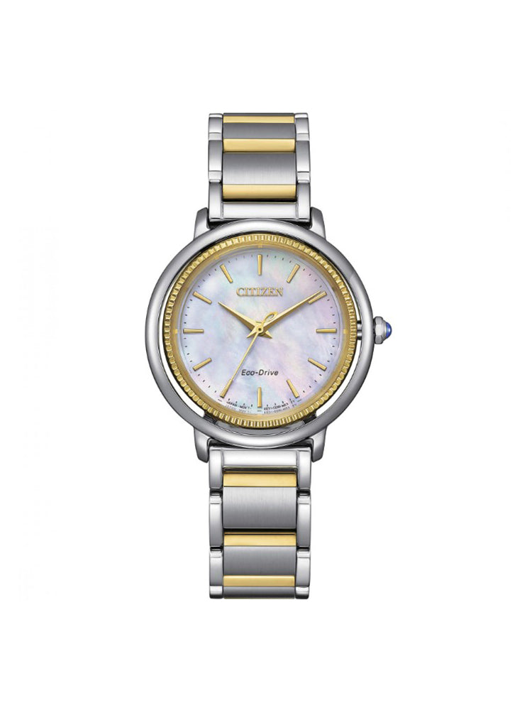 OROLOGIO DONNA ARCLY IN ACCIAIO BICOLORE DORATO CITIZEN