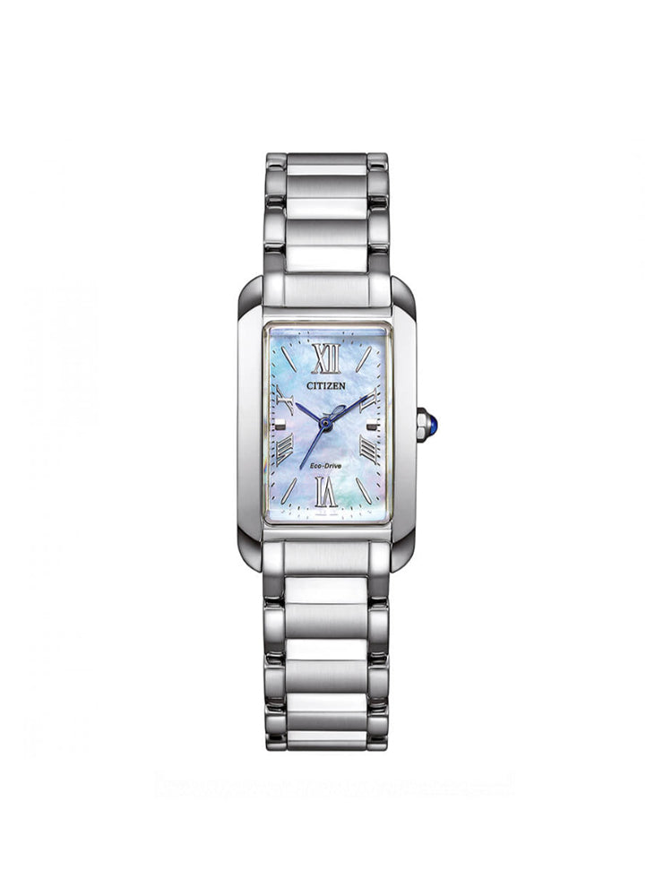 OROLOGIO DONNA EL SQUARE RETTANGOLARE CON QUADRANTE IN MADREPERLA CITIZEN