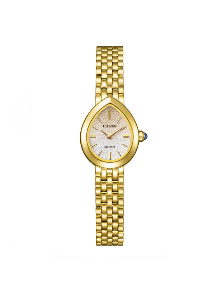 OROLOGIO DONNA RAINELL MINI IN ACCIAIO DORATO CON QUADRANTRE A GOCCIA CITIZEN