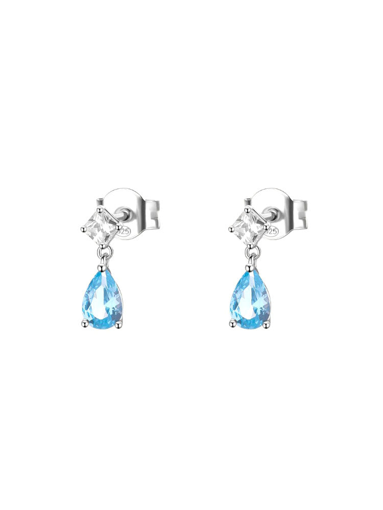 ORECCHINI DONNA PENDENTI IN ARGENTO CON ZIRCONI FANCY BROSWAY