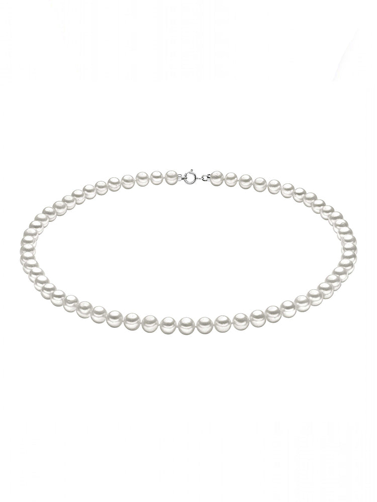 COMETE GIOIELLI COLLANA DI PERLE E ORO BIANCO