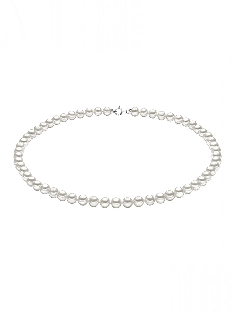 COMETE GIOIELLI COLLANA DI PERLE E ORO BIANCO