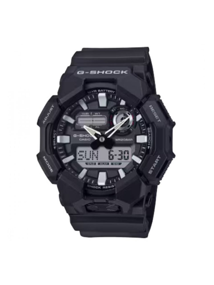 OROLOGIO UOMO ANALOGICO E DIGITALE G-SHOCK IN RESINA NERO CASIO