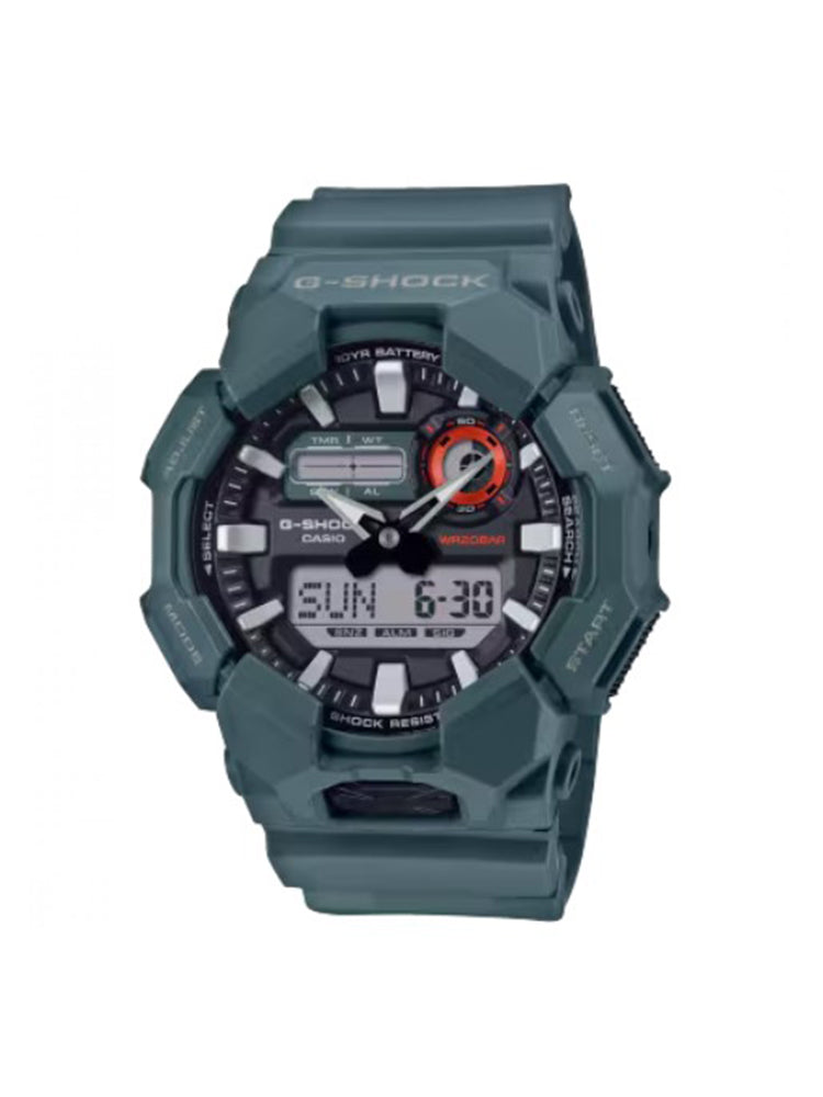 OROLOGIO UOMO ANALOGICO E DIGITALE G-SHOCK IN RESINA VERDE CASIO