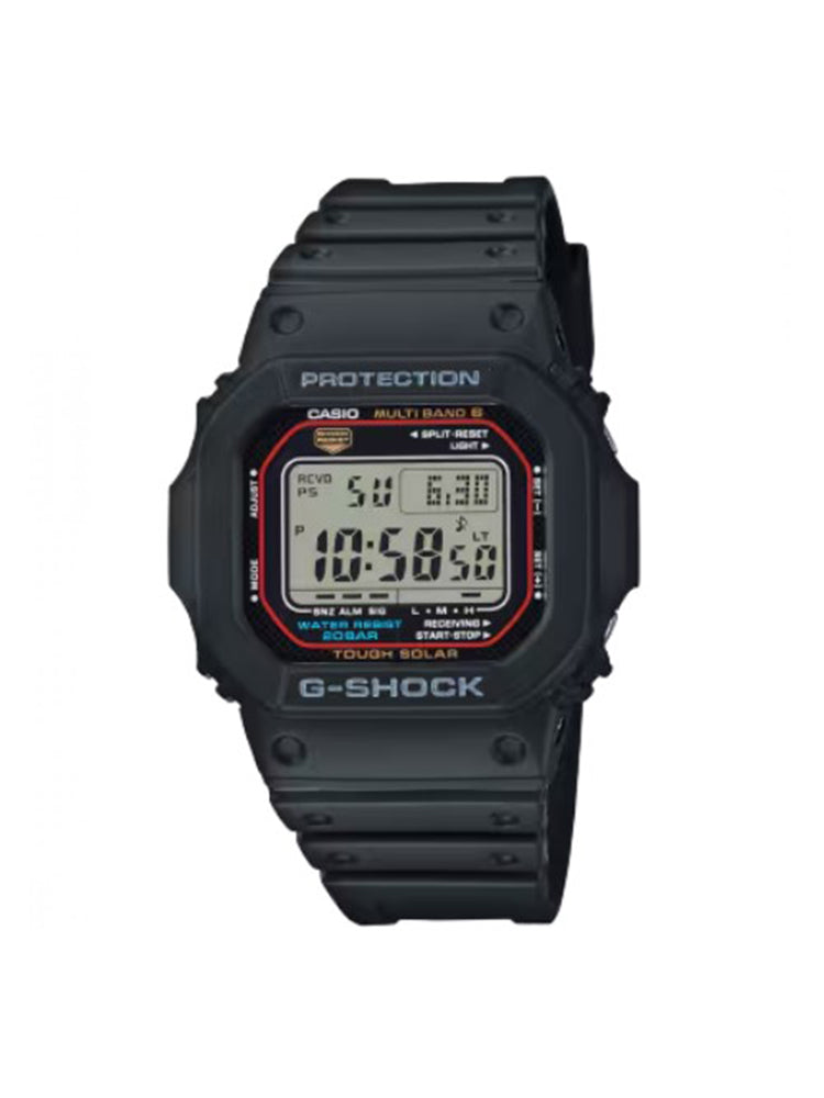 OROLOGIO UOMO DIGITALE IN RESINA NERA G-SHOCK CASIO