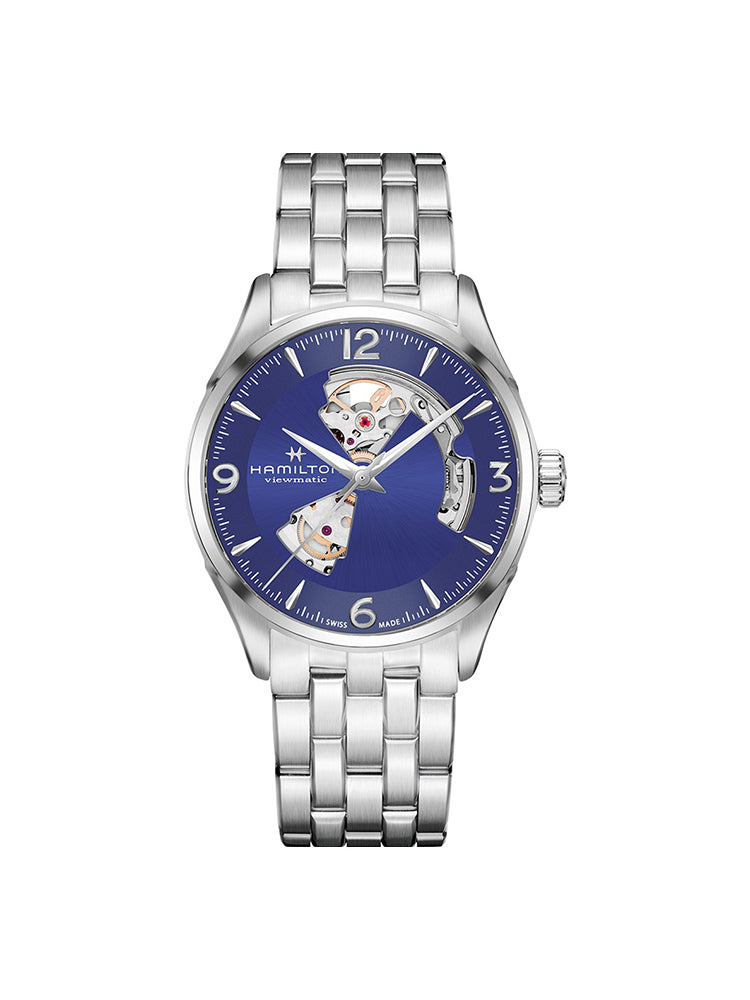 OROLOGIO UOMO AUTO OPEN HEART JAZZMASTER HAMILTON