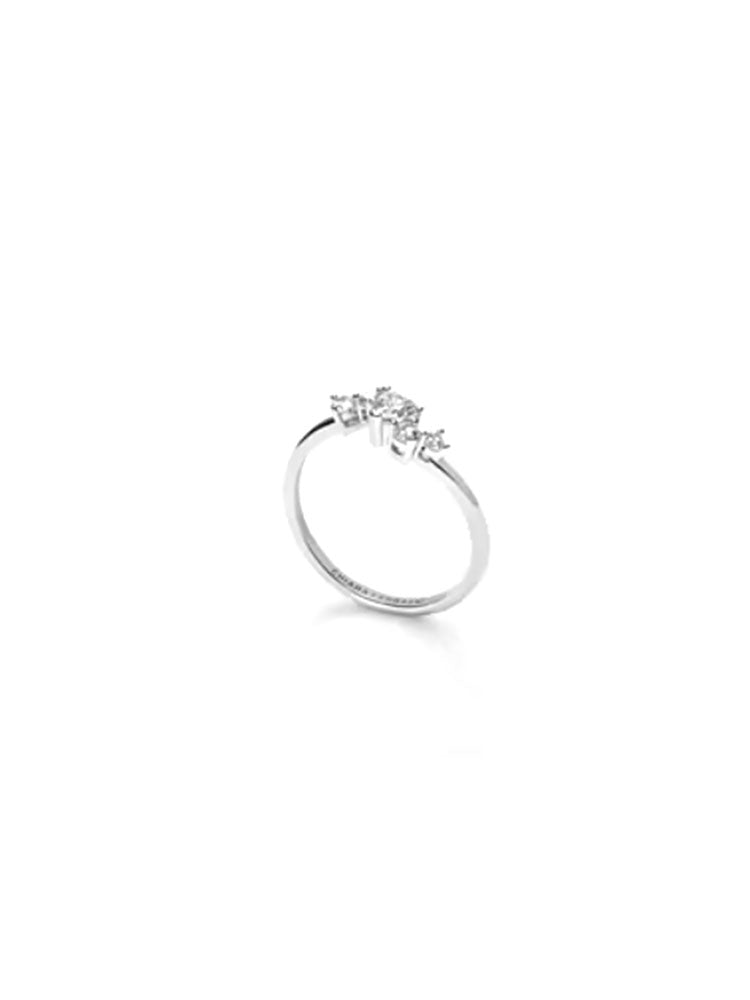 ANELLO DONNA IN ARGENTO CON ZIRCONI BIANCHI MIS 10 CHIARA FERRAGNI