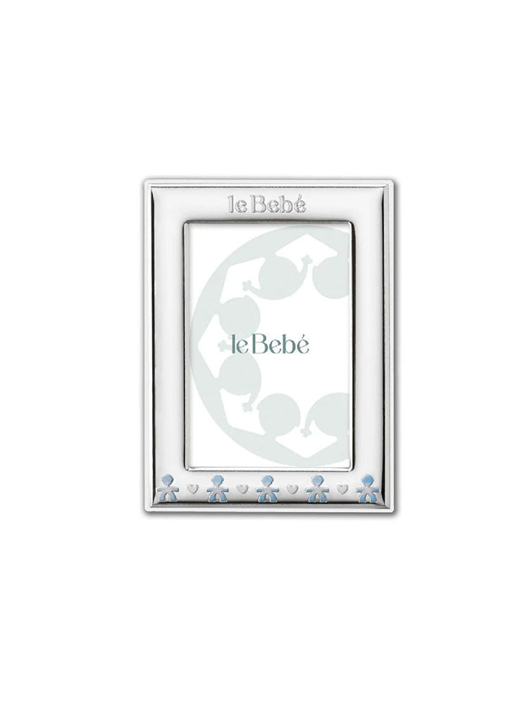 CORNICE PORTAFOTO BIMBO IN ARGENTO 9X13 LE BEBE'