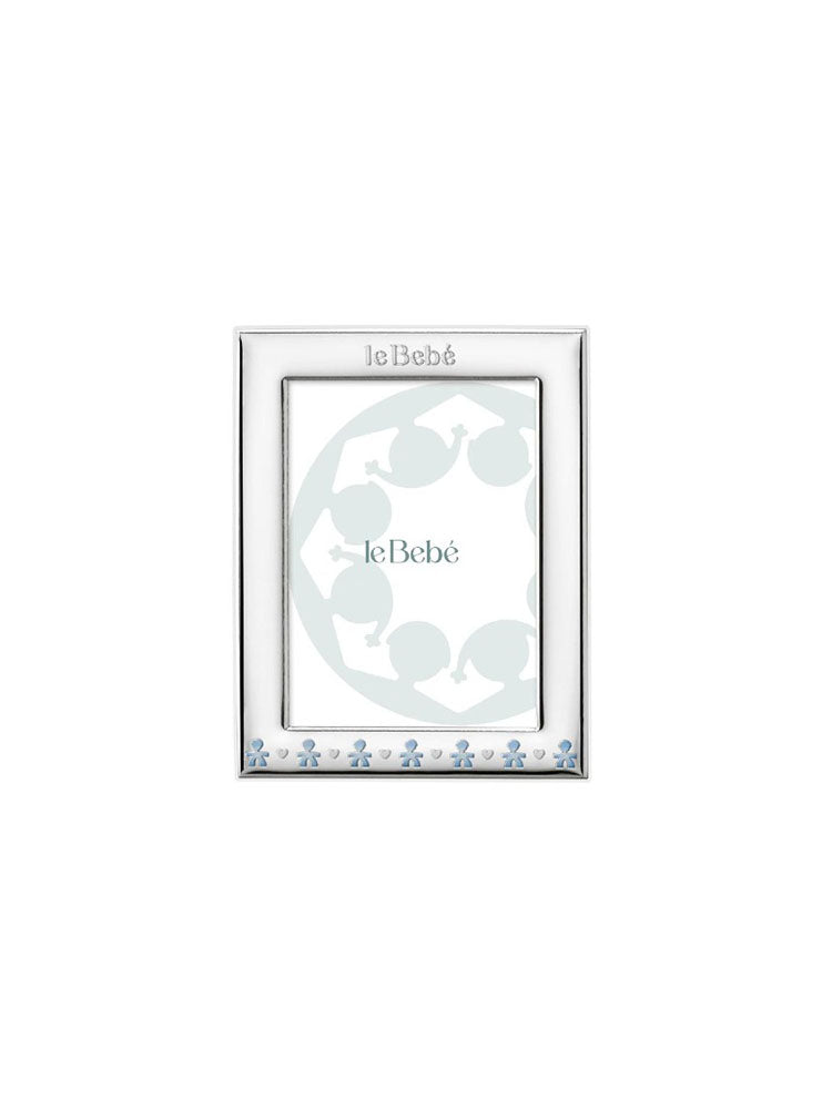 CORNICE PORTAFOTO BIMBO IN ARGENTO 13X18 LE BEBE'