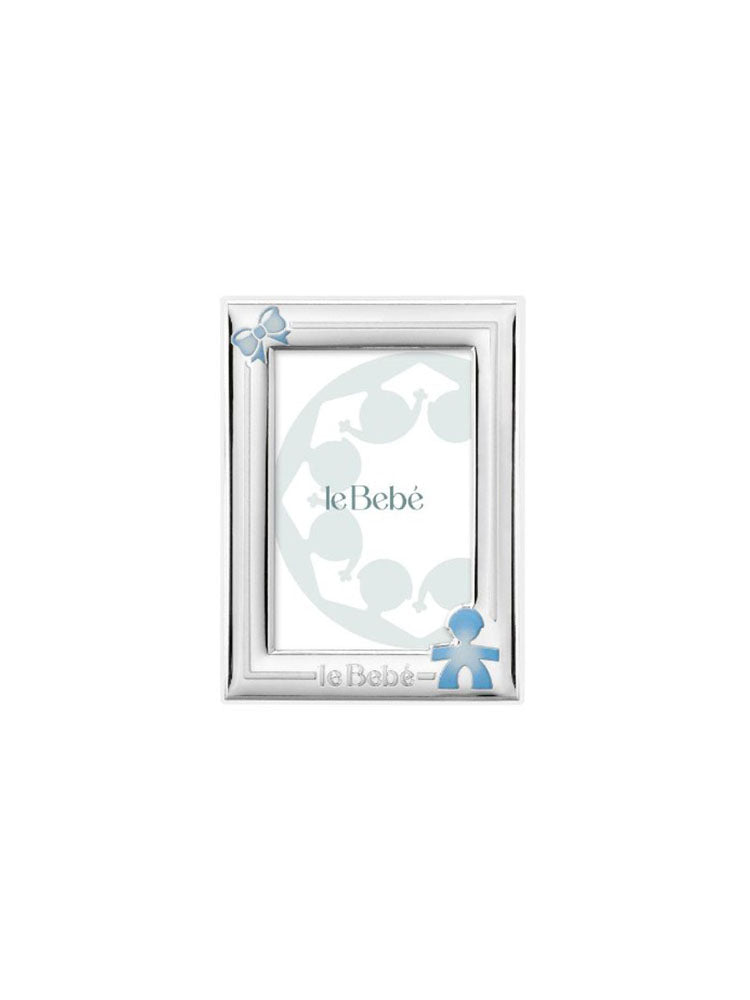 CORNICE PORTAFOTO BIMBO IN ARGENTO 9X13 LE BEBE'