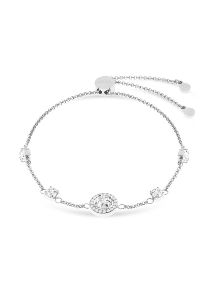 BRACCIALE DONNA IN ACCIAIO CON ZIRCONE CENTRALE TONDO LIU JO
