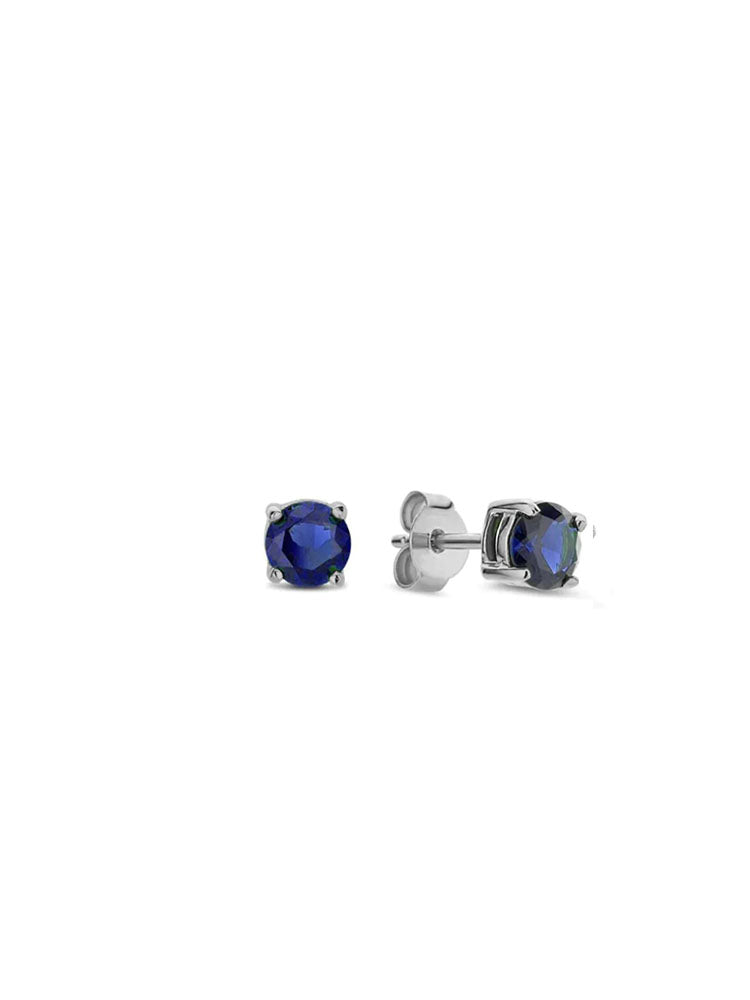 ORECCHINI DONNA PUNTO LUCE IN ACCIAIO CON CRISTALLI BLU LIU JO