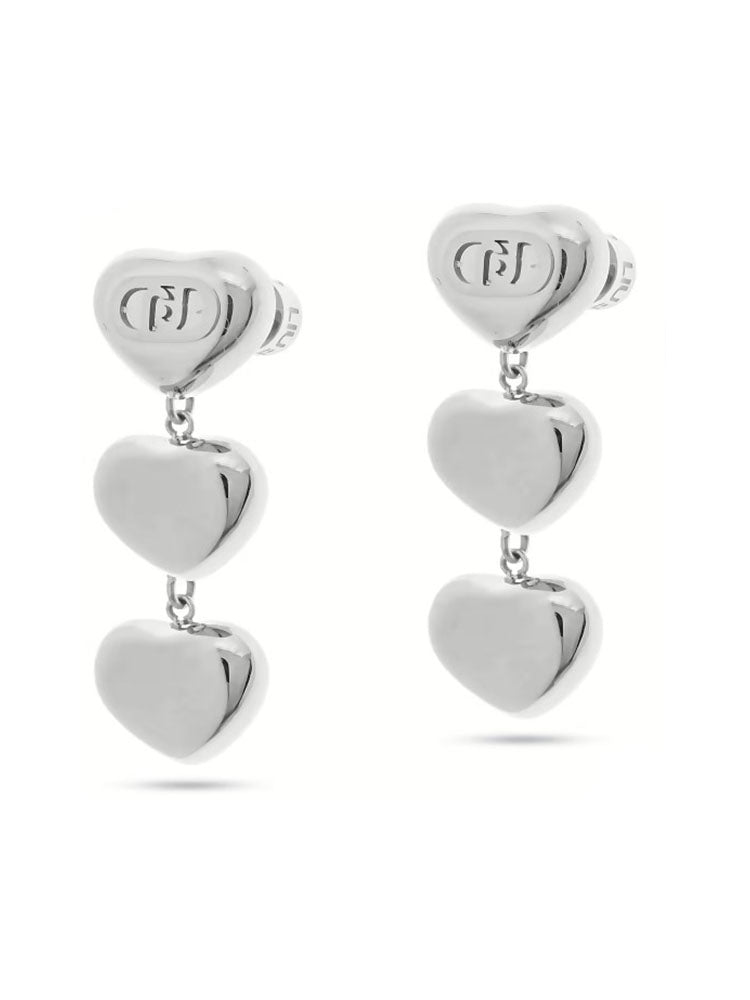 ORECCHINI DONNA PENDENTI FASHION ACCIAIO COLOR ARGENTO LIU JO
