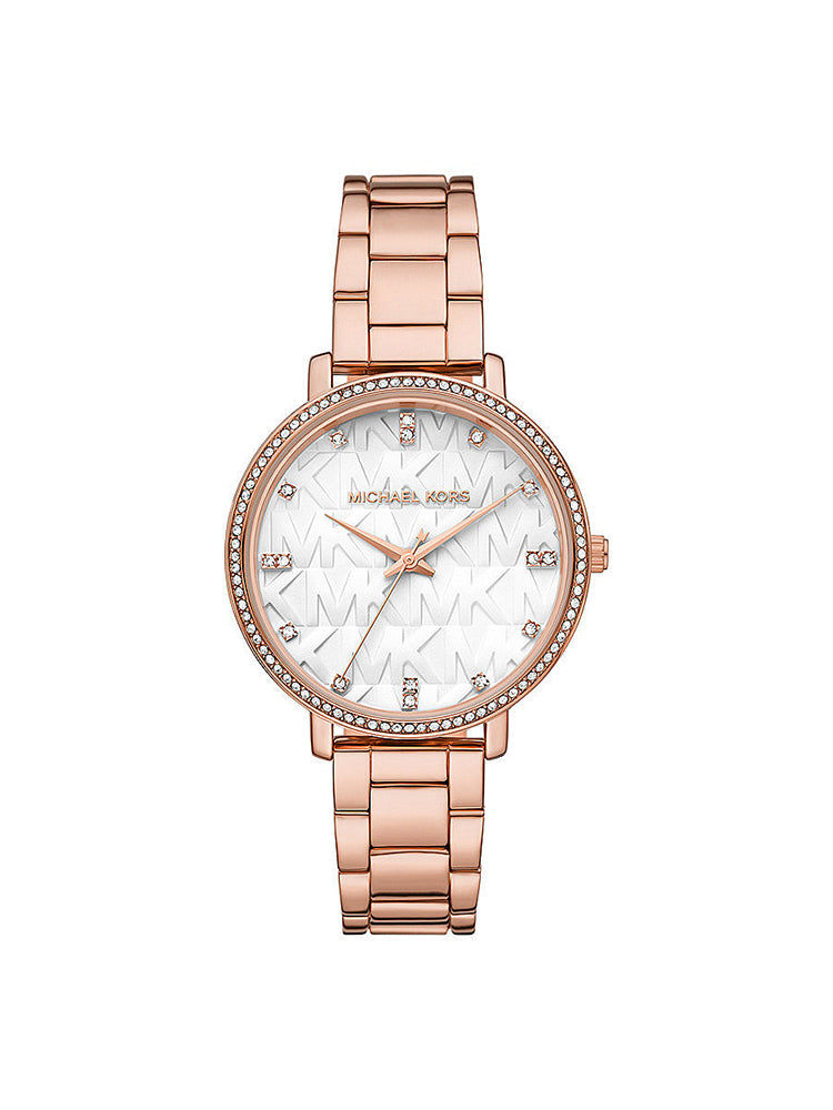 OROLOGIO DONNA PYPER SOLO TEMPO, IN LEGA E ACCIAIO COLORE ROSE GOLD MICKAEL KORS