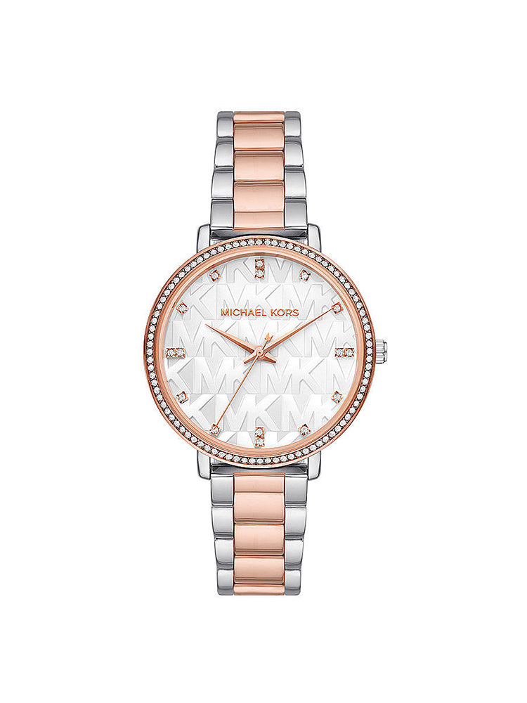 OROLOGIO DONNA SOLO TEMPO PYPER BICOLORE MICHAEL KORS