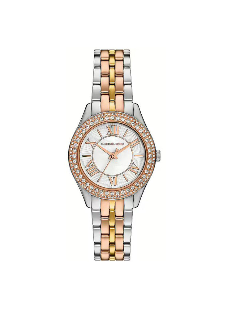 OROLOGIO DONNA MINI HARLOWE IN ACCIAIO ROSATO, DORATO SOLO TEMPO MICHAEL KORS