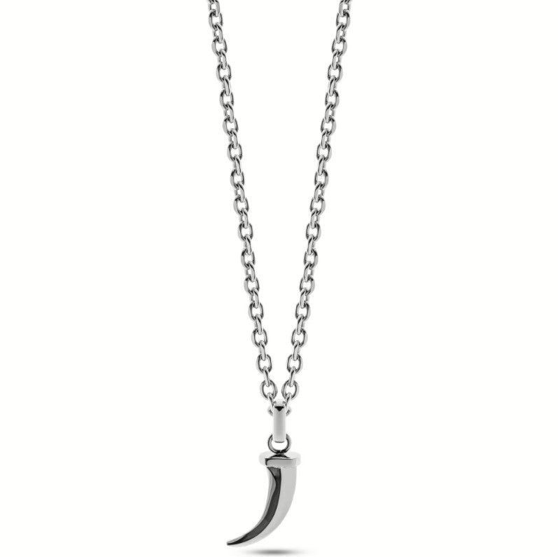 COLLANA UOMO IN ACCIAIO A CATENA CON PENDENTE A FORMA DI ARTIGLIO LIU JO