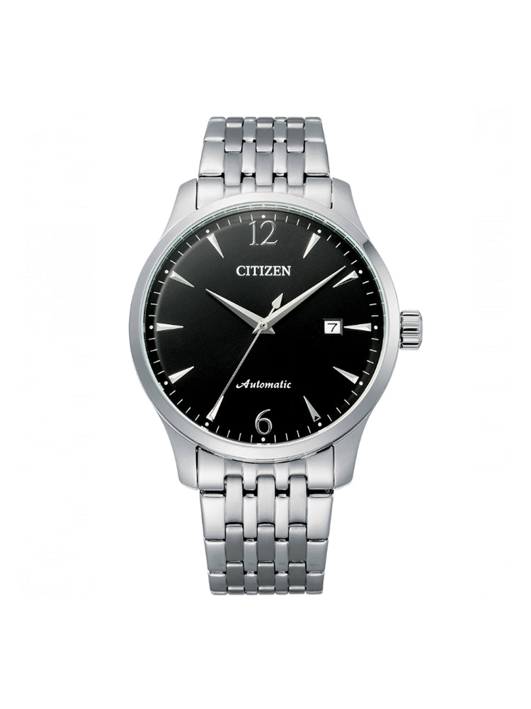 OROLOGIO UOMO ECO DRIVE AUTOMATICO SOLO TEMPO QUADRANTE NERO CITIZEN