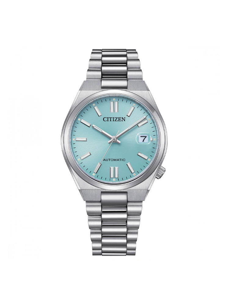 OROLOGIO DONNA TSUYOSA 37MM SOLO TEMPO AUTOMATICO CON QUADRANTE AZZURRO CITIZEN