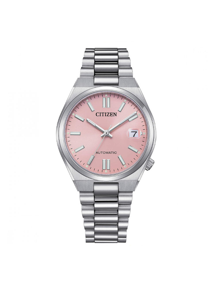 OROLOGIO DONNA TSUYOSA 37MM SOLO TEMPO AUTOMATICO CON QUADRANTE ROSA CITIZEN
