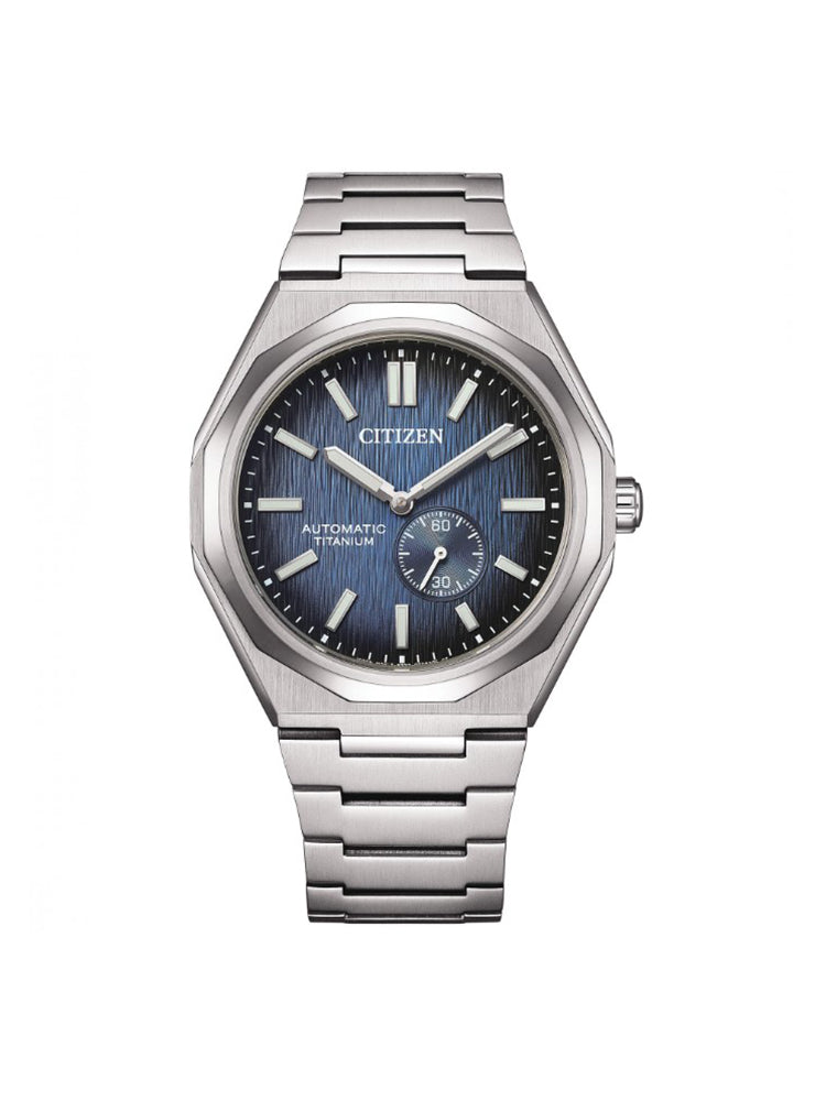 OROLOGIO UOMO ZENSHIN AUTOMATICO 60 ORE DI RISERVA BLU CITIZEN