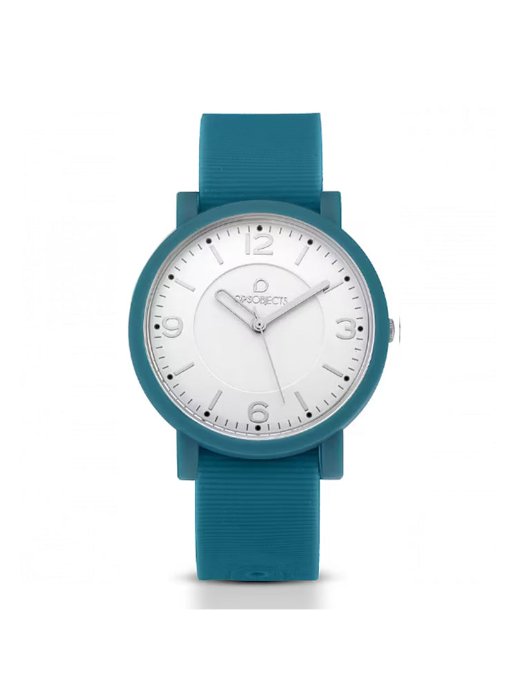 OROLOGIO UNISEX IN SILICONE SOLO TEMPO BLU OPS