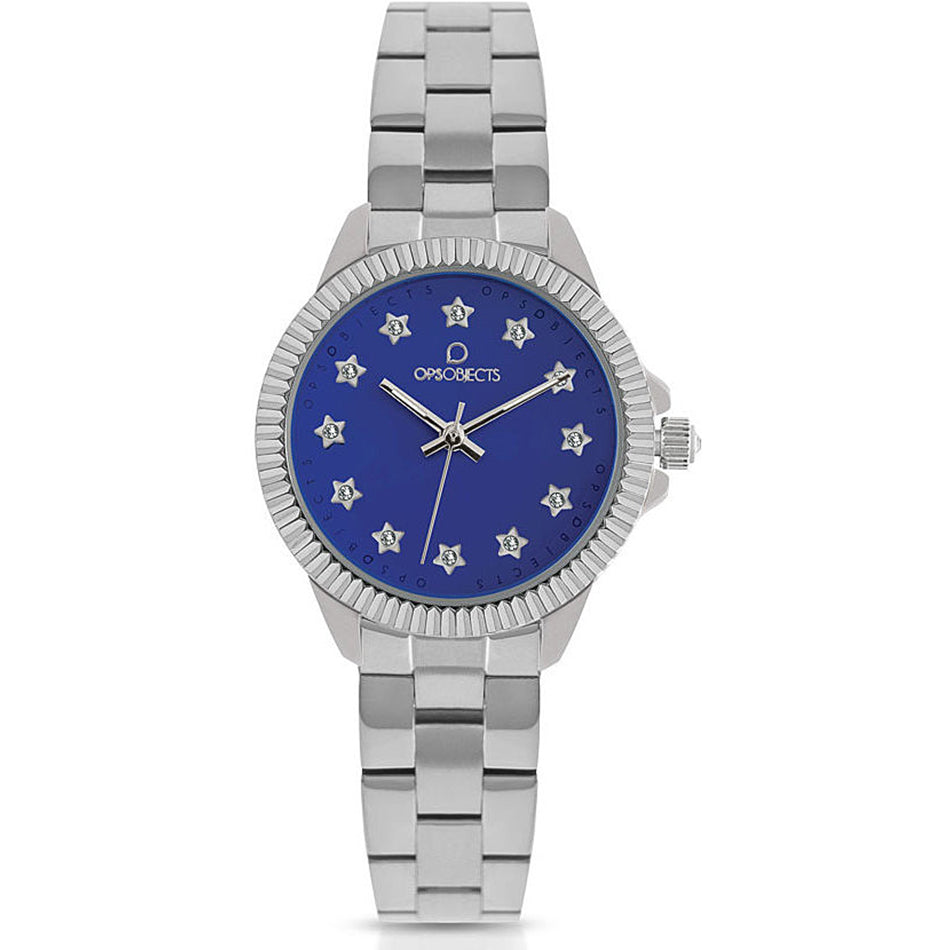 OROLOGIO DONNA SOLO TEMPO TIMELESS BLUE OPS