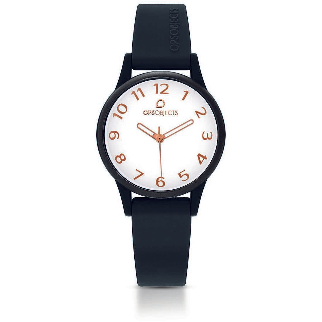 OROLOGIO DONNA SOLO TEMPO FUNNY MIX, BLACK NUMBERS OPS